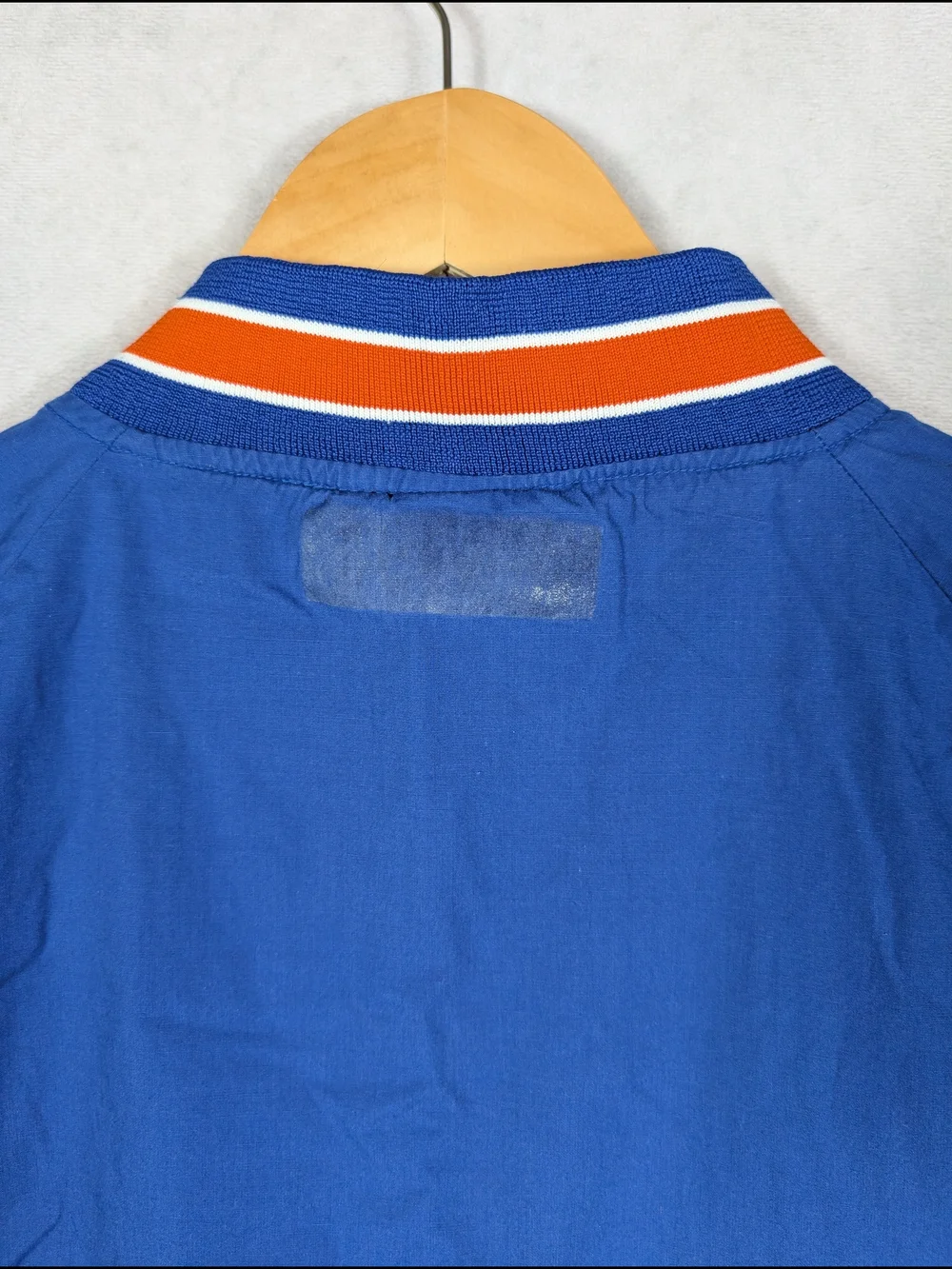 Majestic Authentic Collection New York Mets Blue Pullover Jacket Mens Size XL